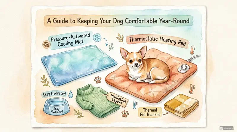 犬の温度管理に役立つグッズ